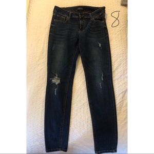 JUSTUSA ripped skinny jeans, size 11R
